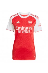 Fotbalové Dres Arsenal Dámské Domácí Oblečení 2025-26 Krátký Rukáv